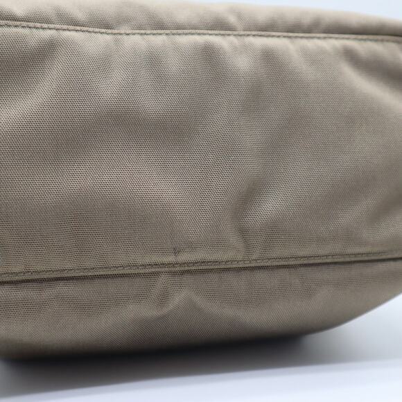 Gucci Nylon Canvas Olive Green Hobo Shoulder Bag - Picture 8 of 11